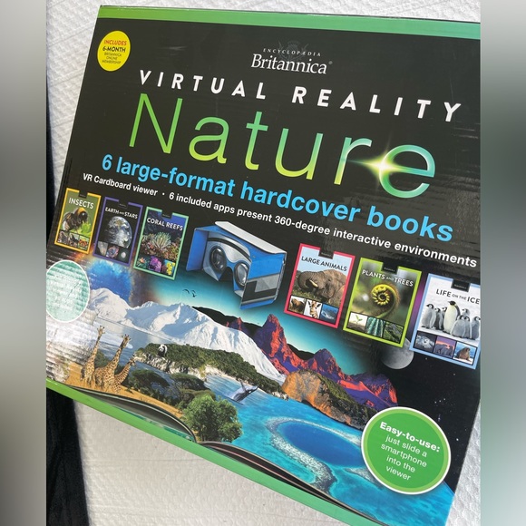 New encyclopedia Britannica virtual reality nature set - Picture 3 of 5